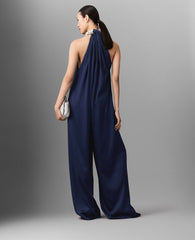 Satin Halterneck Jumpsuit