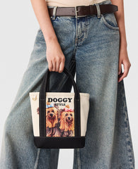 Jeff Koons Doggy Style Crossbody Tote Bag