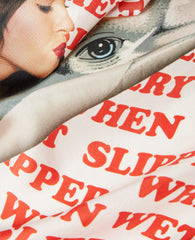 Jeff Koons Slippery When Wet Scarf