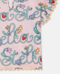 Stella Vine Cap-Sleeve Top