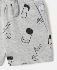 Music Print Tracksuit Set