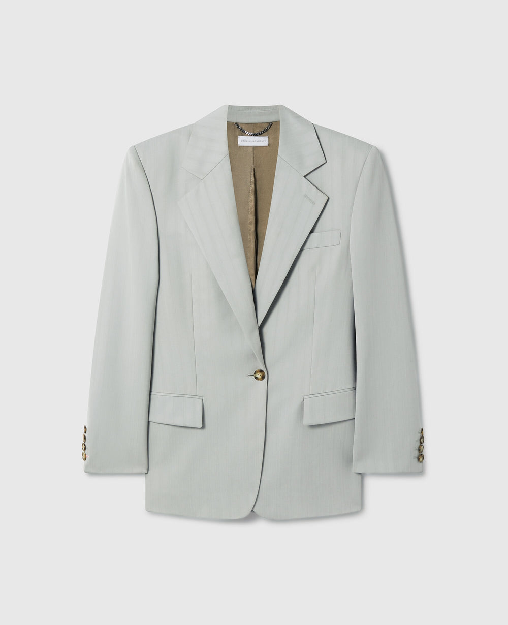 Single-Breasted Boyfriend Blazer
