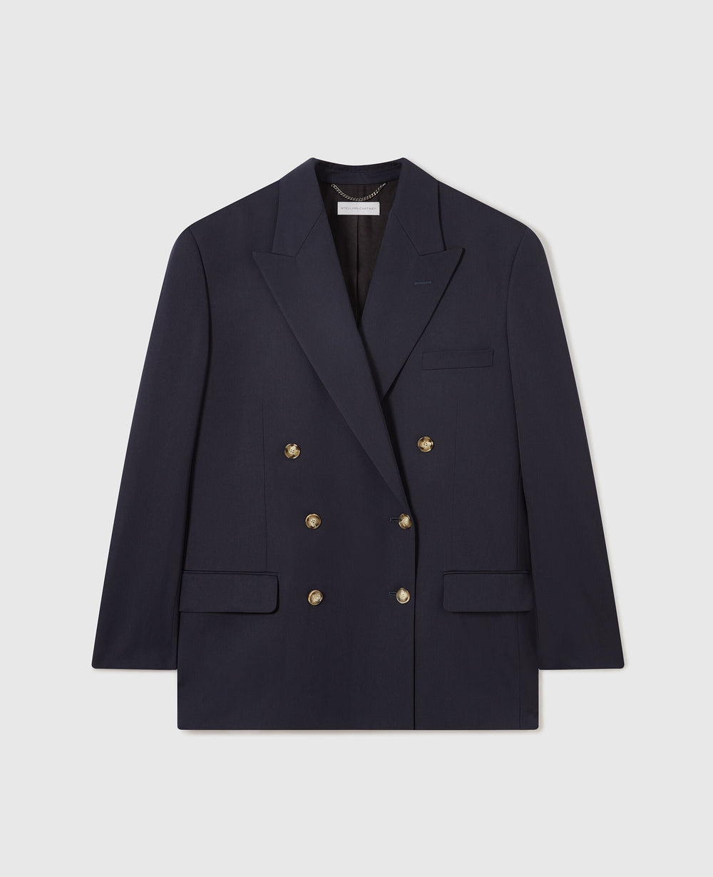 Oversized Double-Breasted Blazer