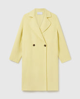 Double-Breasted Longline Peacoat