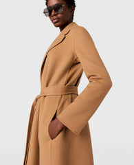 Double-Faced Belted Coat