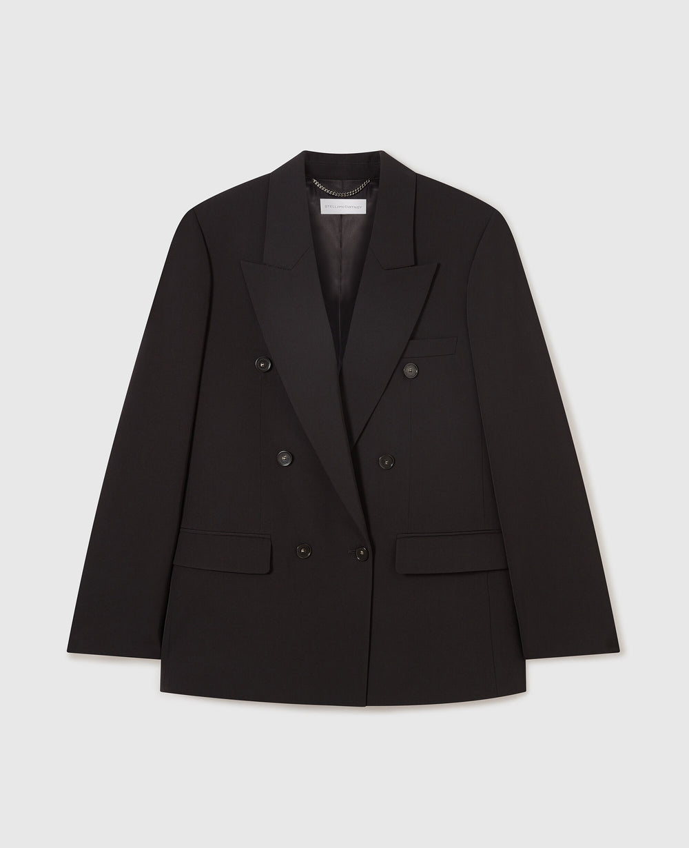 Double-Breasted Boyfriend Blazer