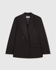 Double-Breasted Boyfriend Blazer