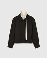Washed Cotton Double-Layer Jacket