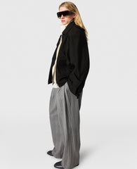 Washed Cotton Double-Layer Jacket