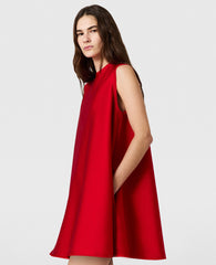Envers Satin A-Line Mini Dress