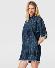 Waistband Detail T-Shirt Dress