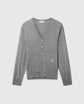 Lightweight Wool Knit Cardigan