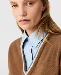 Hybrid Knit Shirt Jumper