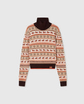 Fair Isle Wool Turtleneck