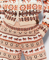 Fair Isle Wool Pants