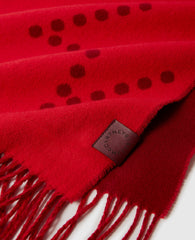 Logo Fringe Scarf