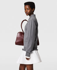 Lightweight Wool Frill Polo