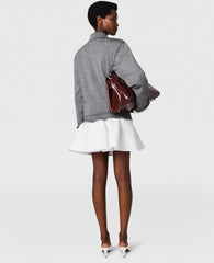 Lightweight Wool Frill Polo