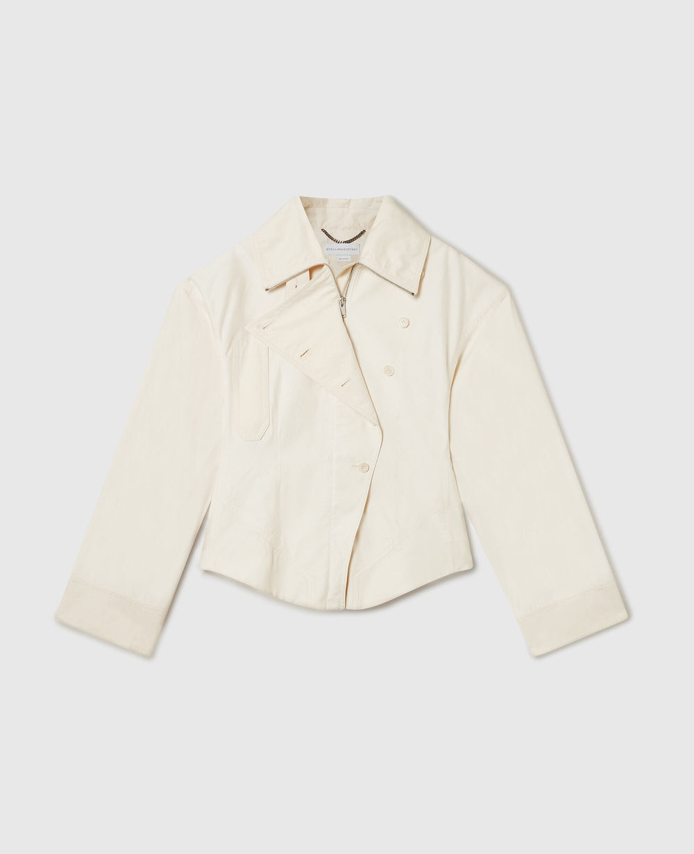 Washed Cotton Utility Top
