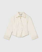 Washed Cotton Utility Top