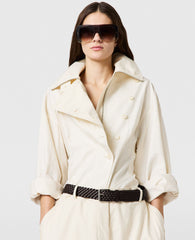 Washed Cotton Utility Top