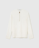 Arlesa Double Split Hem Zip Blouse