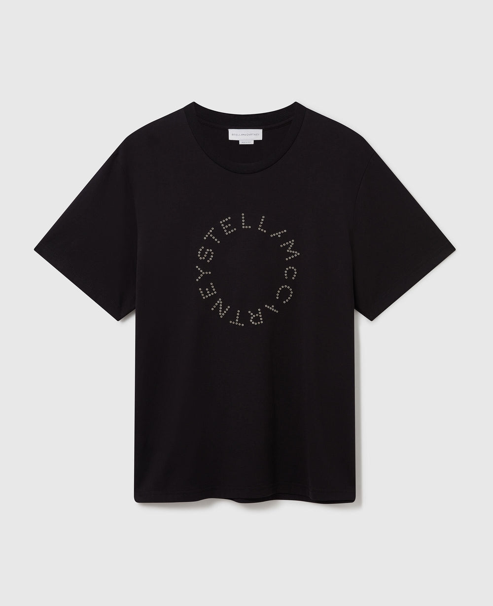 Logo-Embroidered Boyfriend T-Shirt