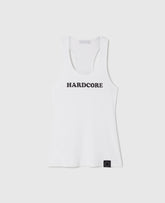 Hardcore Slogan Tank Top