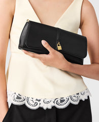 Lace-Trim V-Neck Top