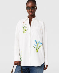 Floral Embroidered Shirt