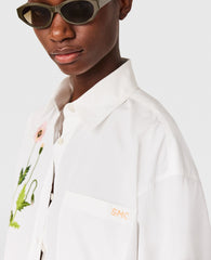 Floral Embroidered Shirt