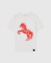 Airbrushed Horse Graphic T-Shirt