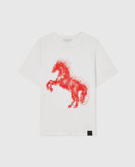 Airbrushed Horse Graphic T-Shirt