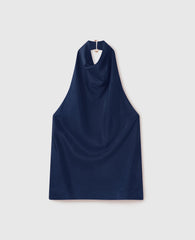 Satin halterneck Top