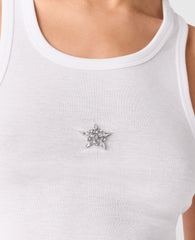 Crystal Star Racerback Tank Top
