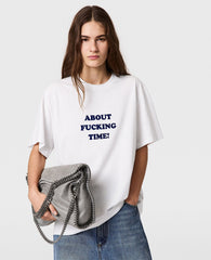 About Fucking Time! Boxy T-Shirt