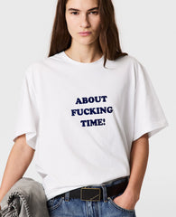 About Fucking Time! Boxy T-Shirt