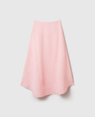 Silk Midi Skirt