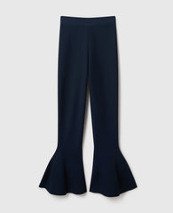 Compact Knit Peplum Trousers