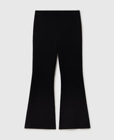Compact Knit Flared Pants
