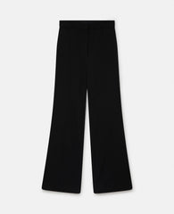 Wool Flannel Tailored Trousers