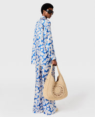 Daisy Print Oversized Trousers