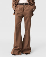 Mid-Rise Botcut Trousers