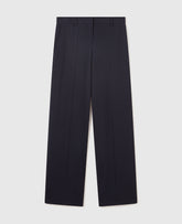 Pleated Wide-Leg Trousers