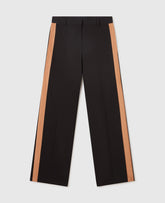 Pleated Wide-Leg Trousers
