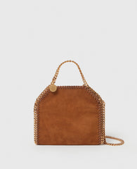 Falabella Suede Tiny Tote Bag