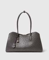 Ryder Ostrich Laptop Tote