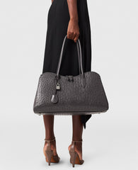 Ryder Ostrich Laptop Tote