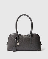 Ryder Ostrich Shoulder Bag