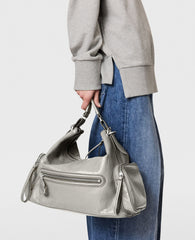 Dartmoor Cracked Patent Shoulder Bag